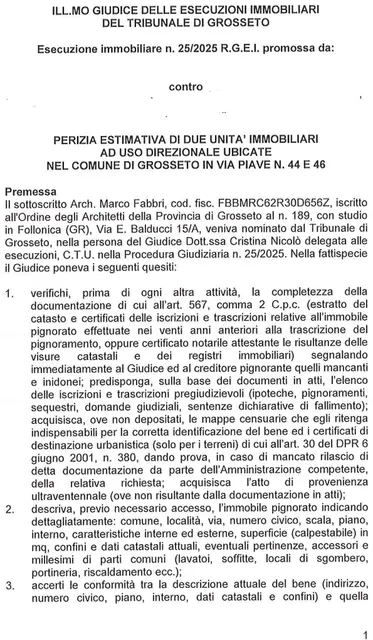 Via Piave, 46, 58100 Grosseto GR, Italia, Grosseto, (Grosseto)