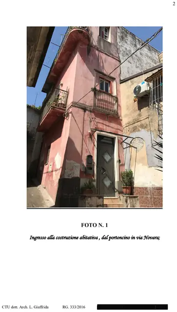 via Novara n.5, Lentini, (Siracusa)