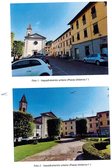 Piazza Umberto I n. 10, Rufina, (Firenze)