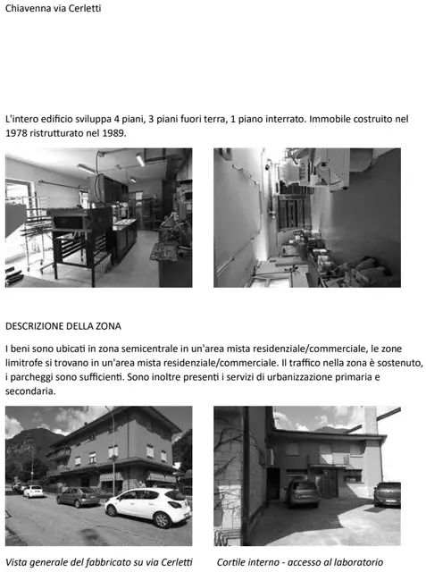 Via U. Cerletti, 2, 23022 Chiavenna SO, Italia, Chiavenna, (Sondrio)