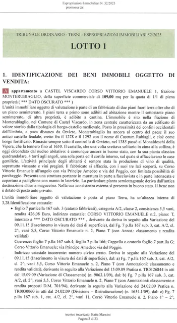 Corso Vittorio Emanuele, 1, Castel Viscardo, (Terni)