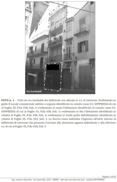 Via Garibaldi  7, Albanella, (Salerno)